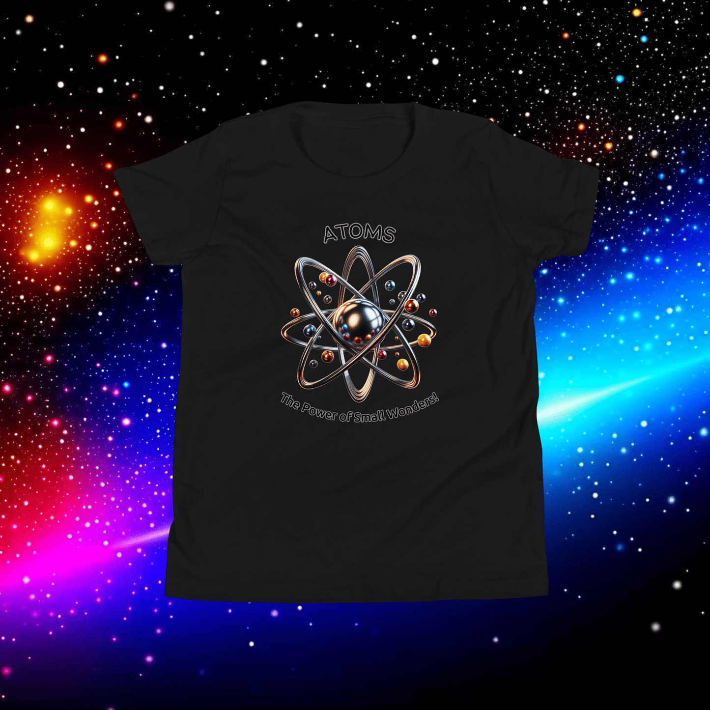 Youth 'Atoms: Power of Small Wonders' Short Sleeve Tee  (Unisex)