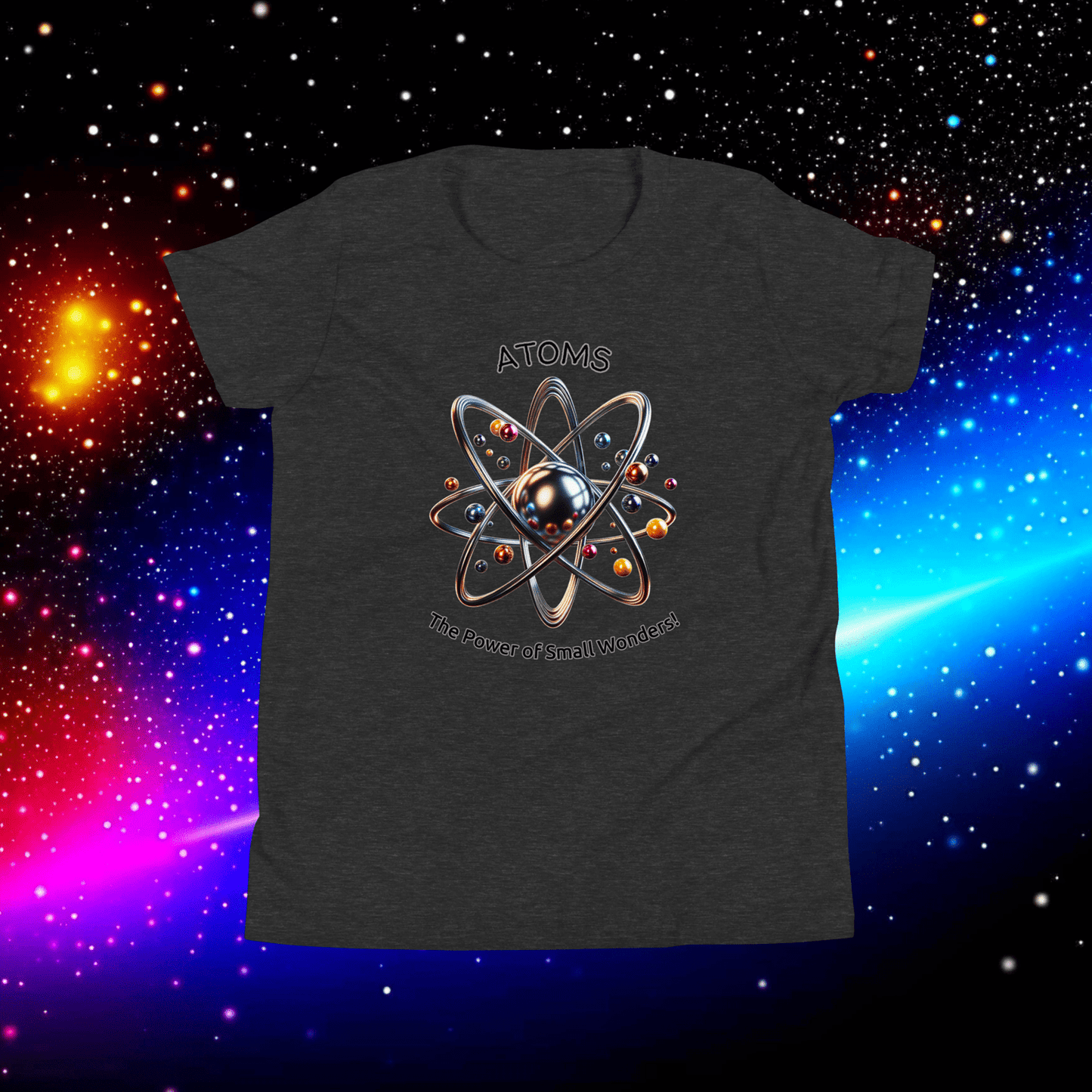 Youth 'Atoms: Power of Small Wonders' Short Sleeve Tee  (Unisex)