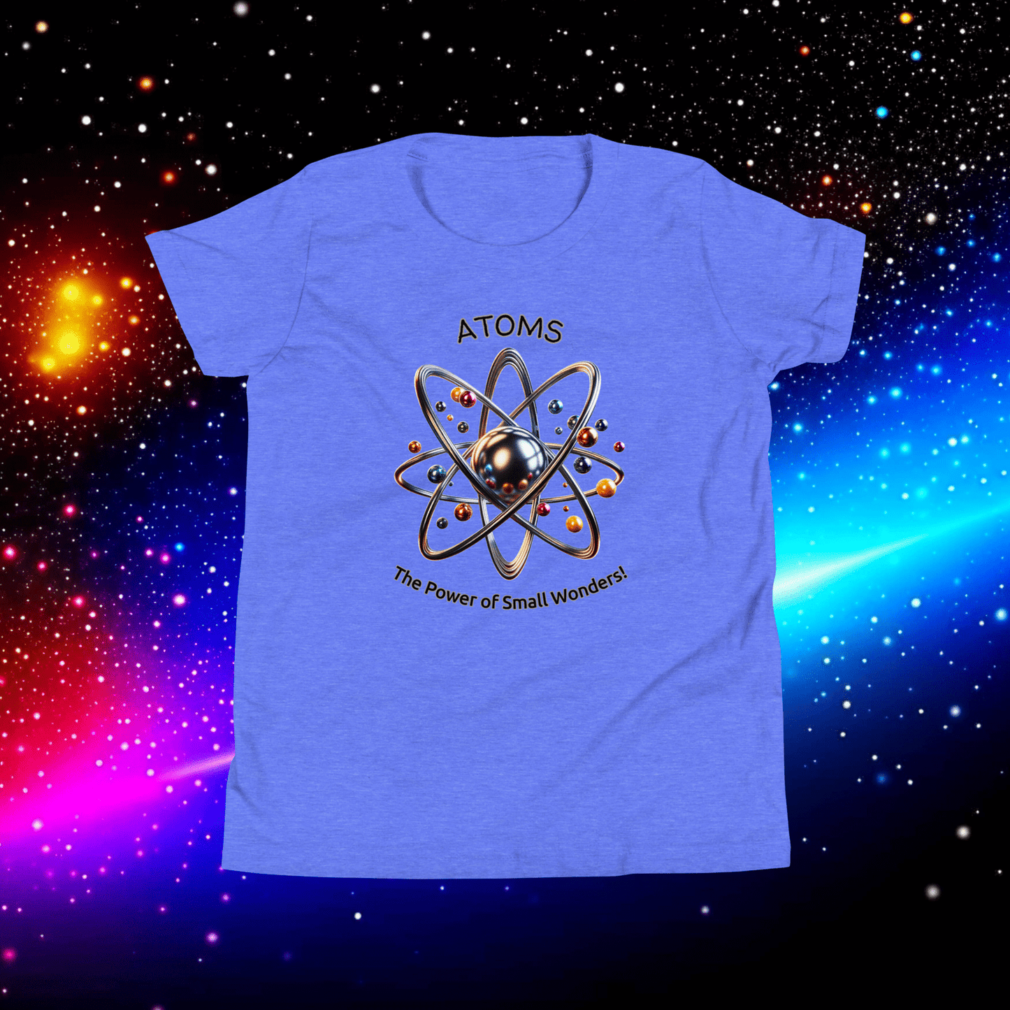 Youth 'Atoms: Power of Small Wonders' Short Sleeve Tee  (Unisex)