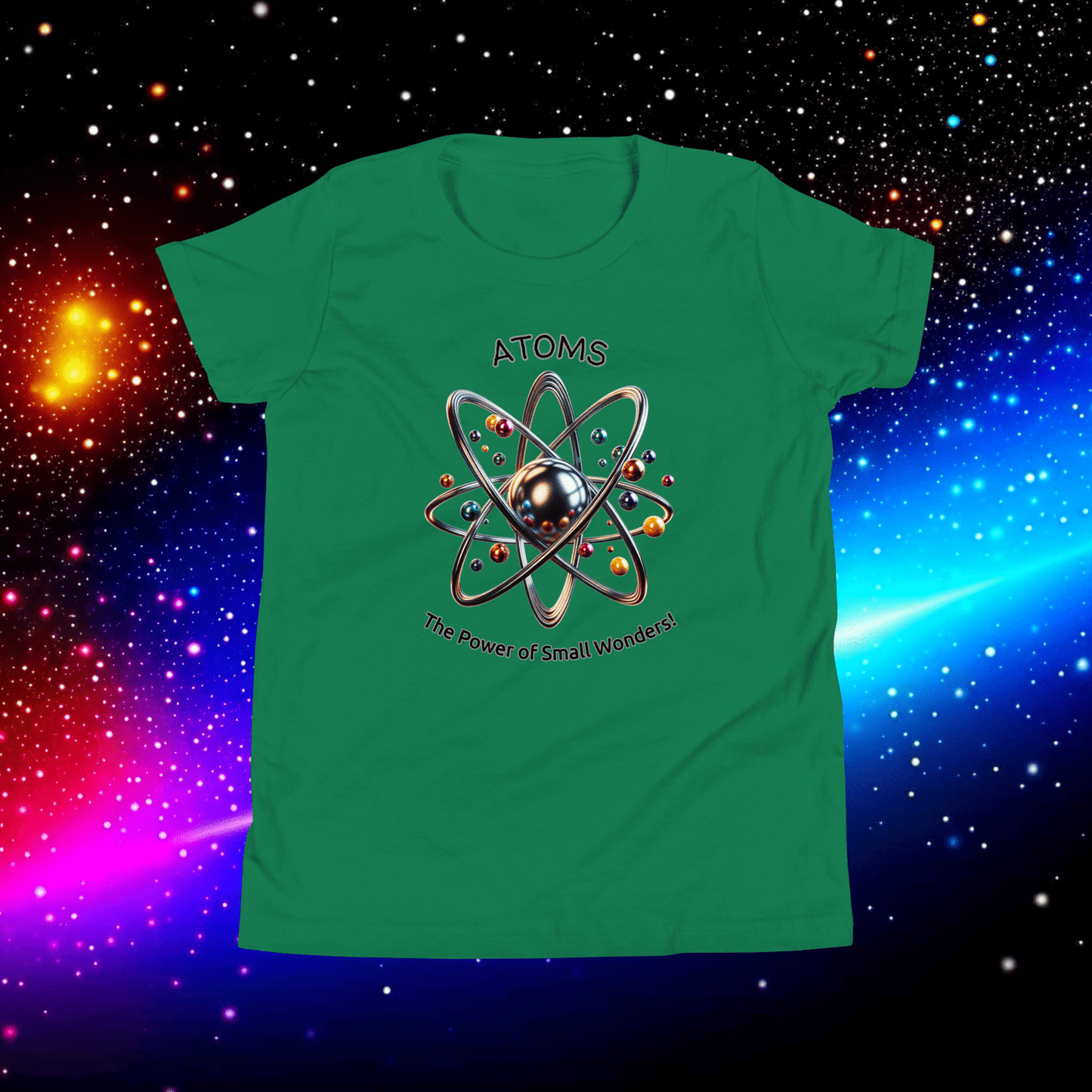 Youth 'Atoms: Power of Small Wonders' Short Sleeve Tee  (Unisex)