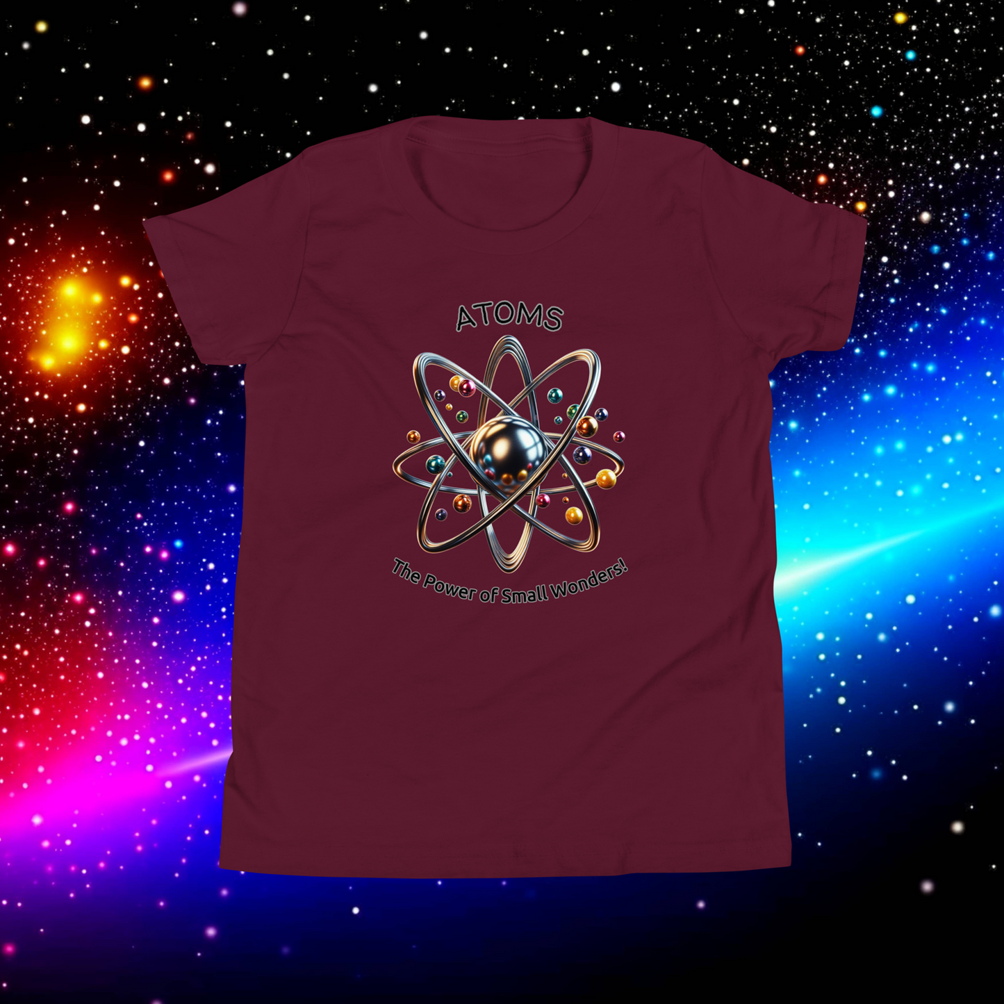 Youth 'Atoms: Power of Small Wonders' Short Sleeve Tee  (Unisex)