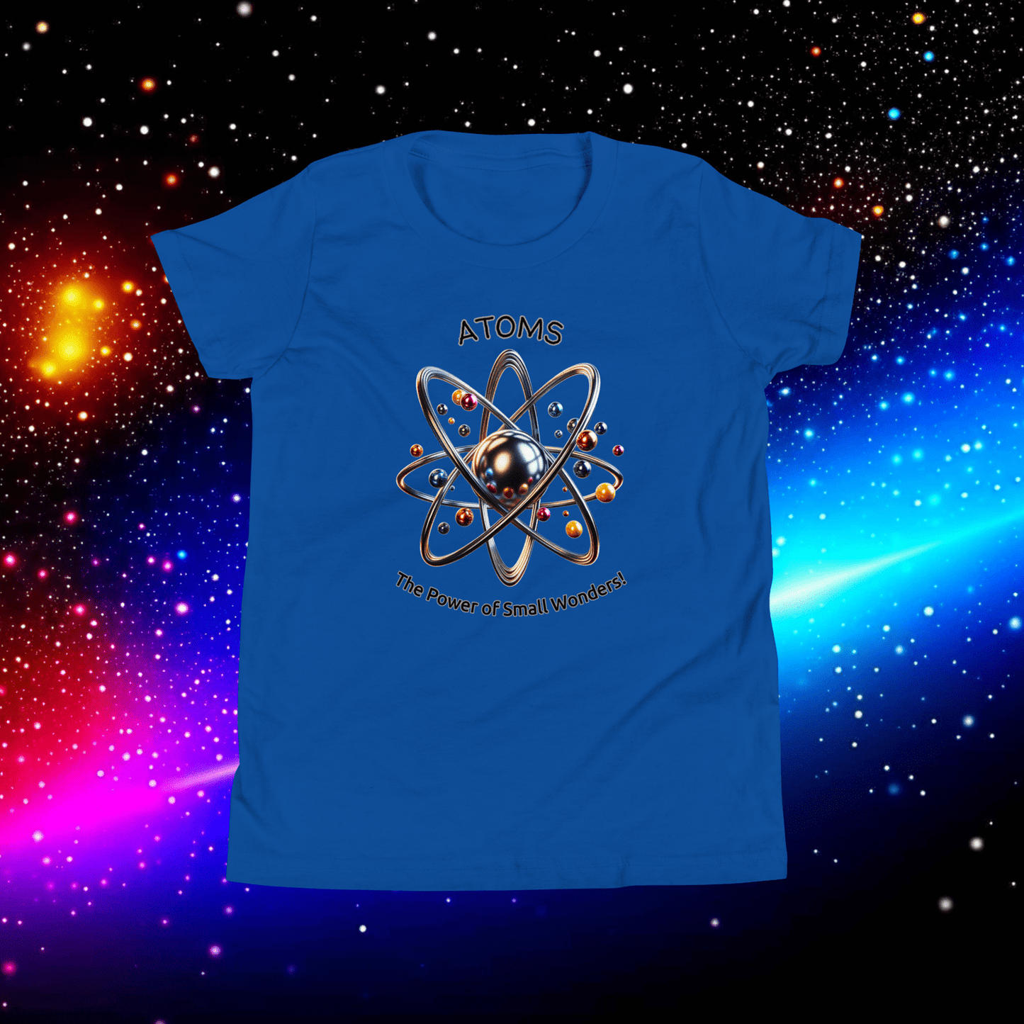 Youth 'Atoms: Power of Small Wonders' Short Sleeve Tee  (Unisex)