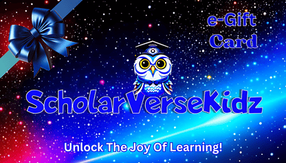 ScholarVerseKidz e-Gift Card: Unlock the Joy of Learning!