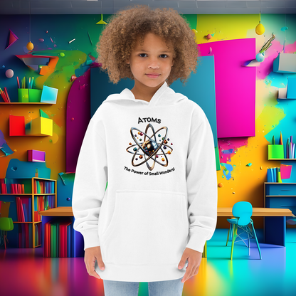 Micro Marvels: Kids' Atom Power Fleece Hoodie  (Unisex)