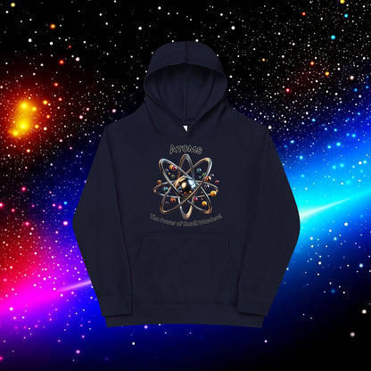 Micro Marvels: Kids' Atom Power Fleece Hoodie  (Unisex)