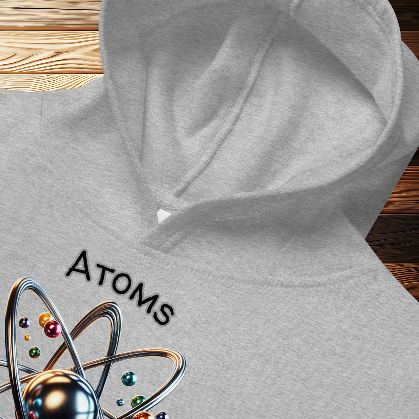 Micro Marvels: Kids' Atom Power Fleece Hoodie  (Unisex)