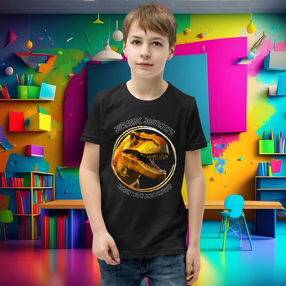 Jurassic Quest: T. rex Adventure Youth Short Sleeve T-Shirt  (Unisex)