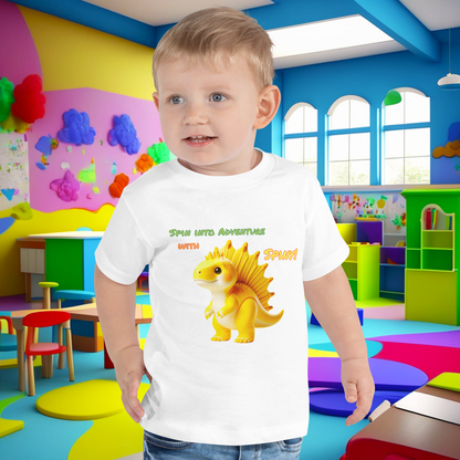 Spiny's Toddler Tee: Spin into Adventure!  (Unisex)