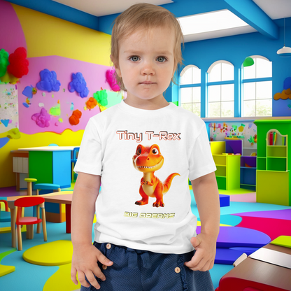 Tiny T-Rex, Big Dreams - Toddler's Adventure Tee  (Unisex)