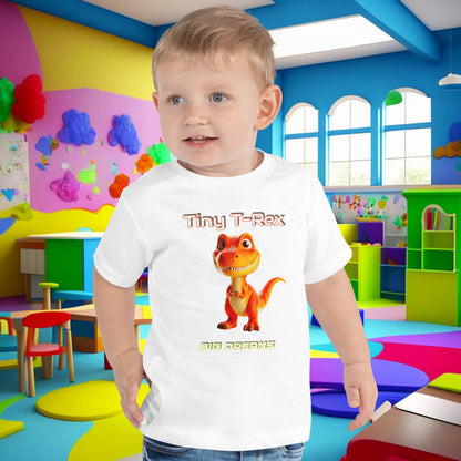 Tiny T-Rex, Big Dreams - Toddler's Adventure Tee  (Unisex)