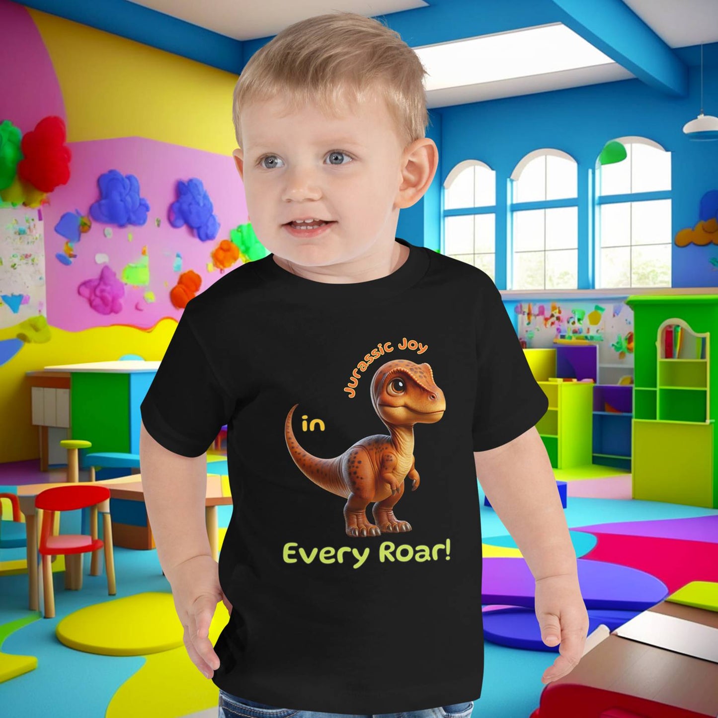 Jurassic Joy Toddler Tee - Roar Into Playtime!  (Unisex)