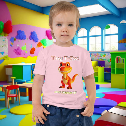 Tiny T-Rex, Big Dreams - Toddler's Adventure Tee  (Unisex)