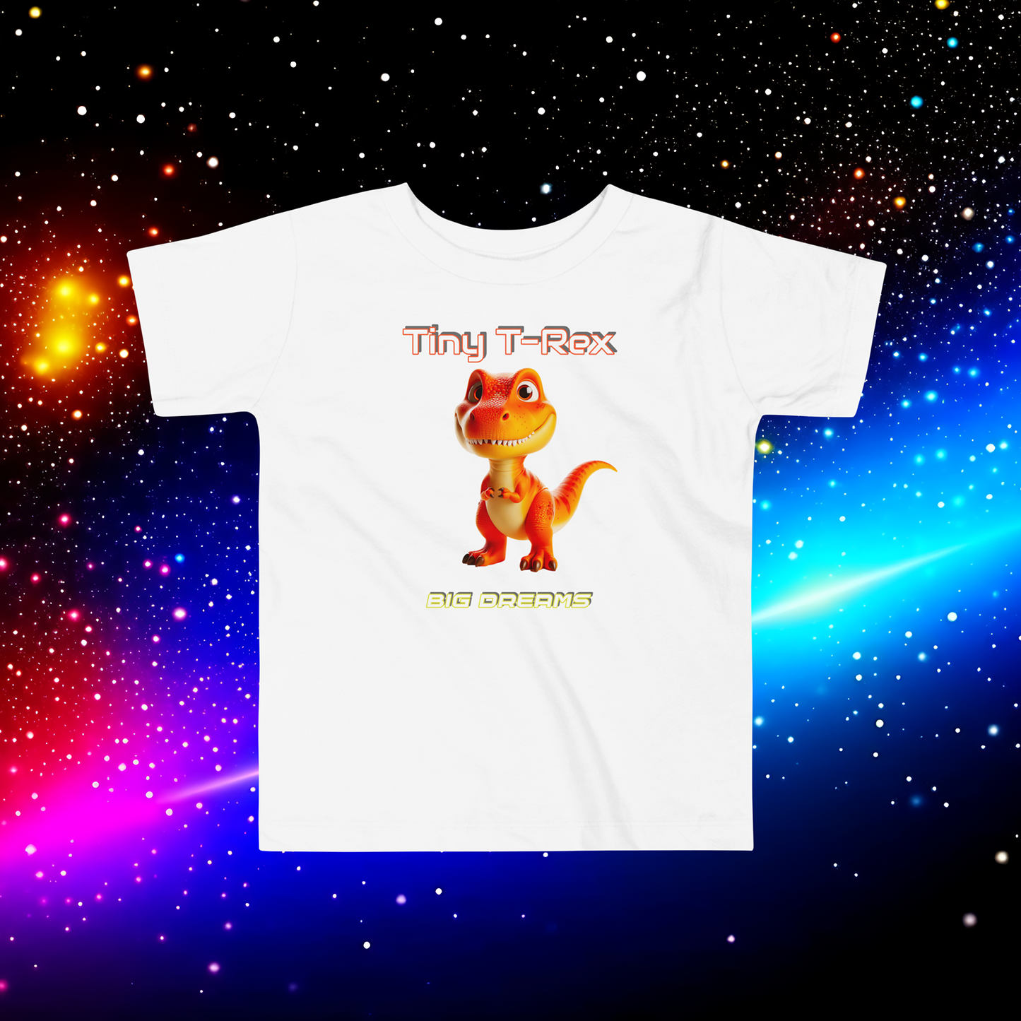 Tiny T-Rex, Big Dreams - Toddler's Adventure Tee  (Unisex)