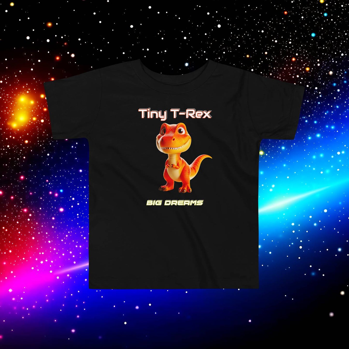 Tiny T-Rex, Big Dreams - Toddler's Adventure Tee  (Unisex)