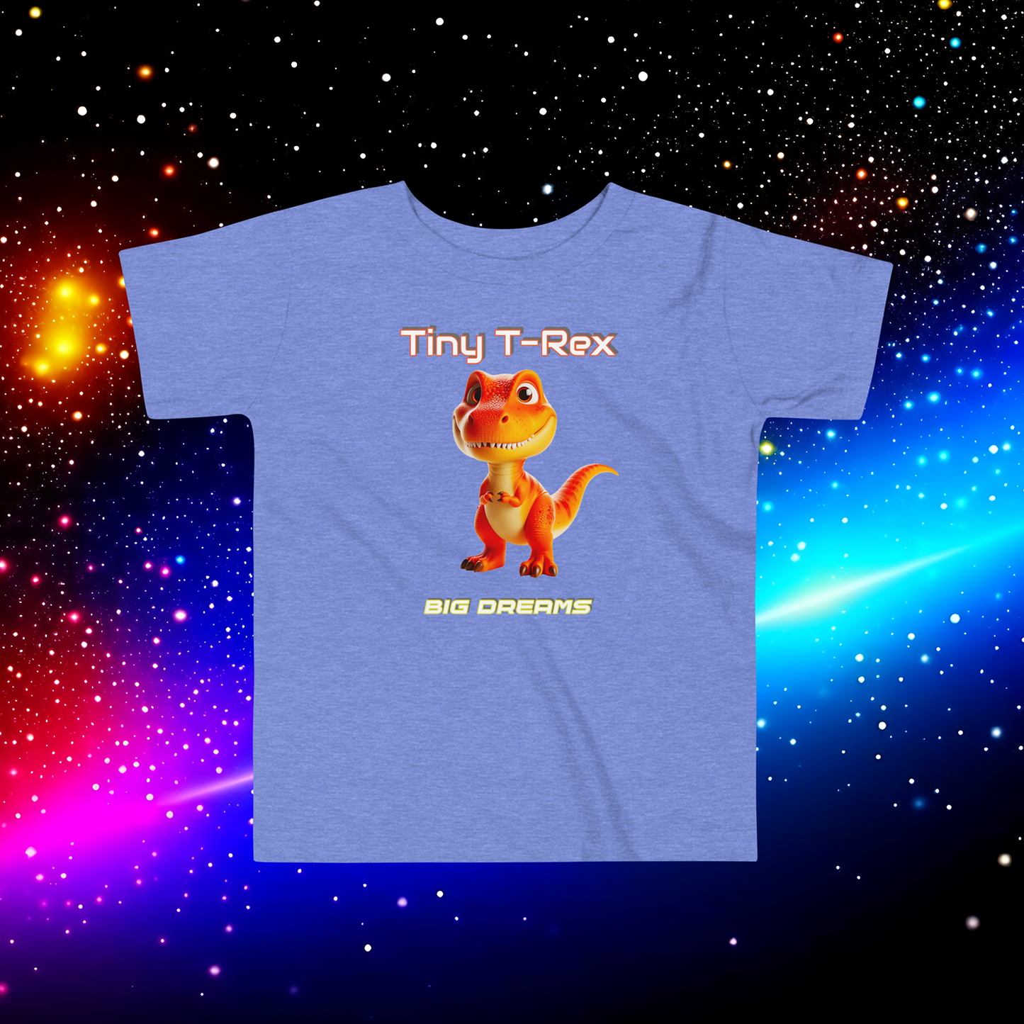 Tiny T-Rex, Big Dreams - Toddler's Adventure Tee  (Unisex)