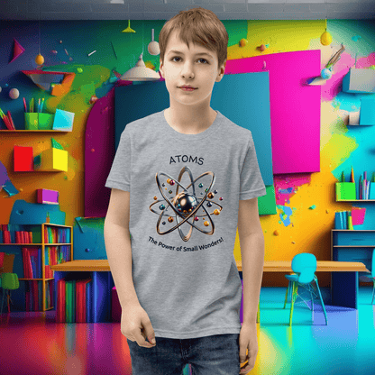 Youth 'Atoms: Power of Small Wonders' Short Sleeve Tee  (Unisex)