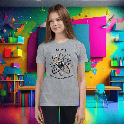 Youth 'Atoms: Power of Small Wonders' Short Sleeve Tee  (Unisex)