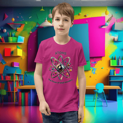 Youth 'Atoms: Power of Small Wonders' Short Sleeve Tee  (Unisex)