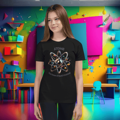 Youth 'Atoms: Power of Small Wonders' Short Sleeve Tee  (Unisex)