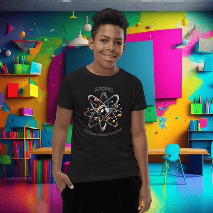 Youth 'Atoms: Power of Small Wonders' Short Sleeve Tee  (Unisex)