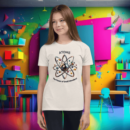 Youth 'Atoms: Power of Small Wonders' Short Sleeve Tee  (Unisex)