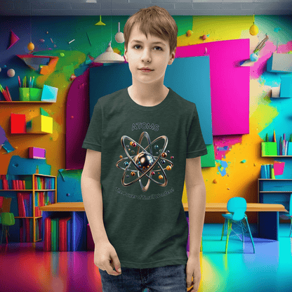 Youth 'Atoms: Power of Small Wonders' Short Sleeve Tee  (Unisex)