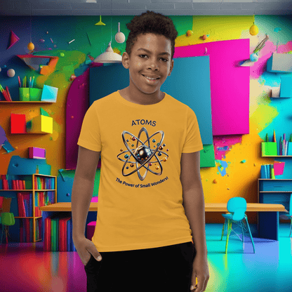 Youth 'Atoms: Power of Small Wonders' Short Sleeve Tee  (Unisex)