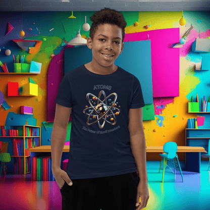 Youth 'Atoms: Power of Small Wonders' Short Sleeve Tee  (Unisex)