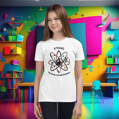 Youth 'Atoms: Power of Small Wonders' Short Sleeve Tee  (Unisex)