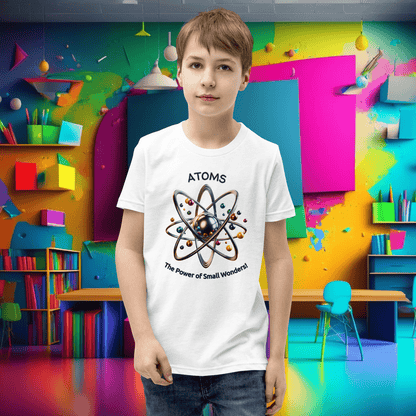 Youth 'Atoms: Power of Small Wonders' Short Sleeve Tee  (Unisex)