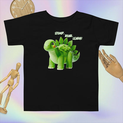 Stomp, Roar, Learn! - Stegosaurus Toddler Tee  (Unisex)