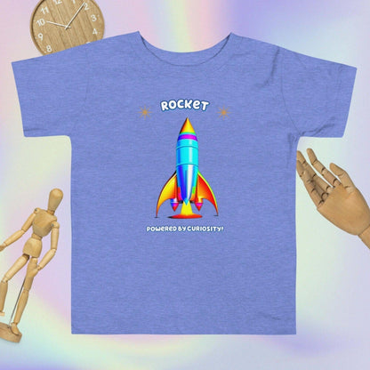 Rocket-Powered Curiosity: Educational Toddler Tee!  (Unisex)