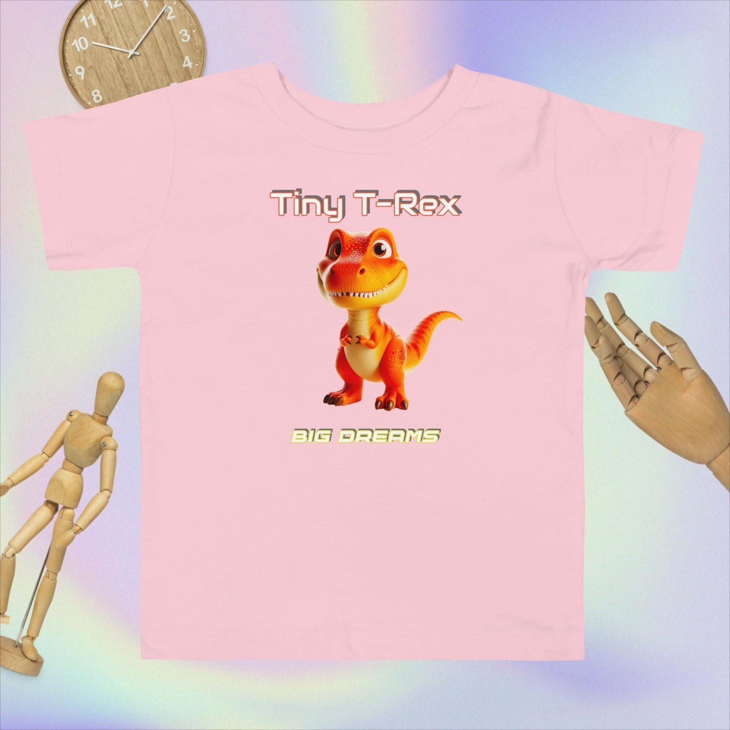 Tiny T-Rex, Big Dreams - Toddler's Adventure Tee  (Unisex)