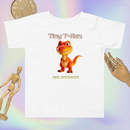 Tiny T-Rex, Big Dreams - Toddler's Adventure Tee  (Unisex)